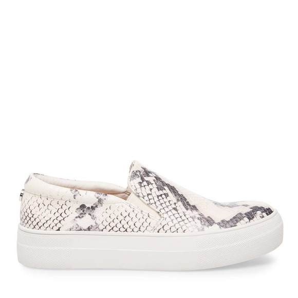 Steve Madden- Gills Beige Snake - Picture 2 of 4